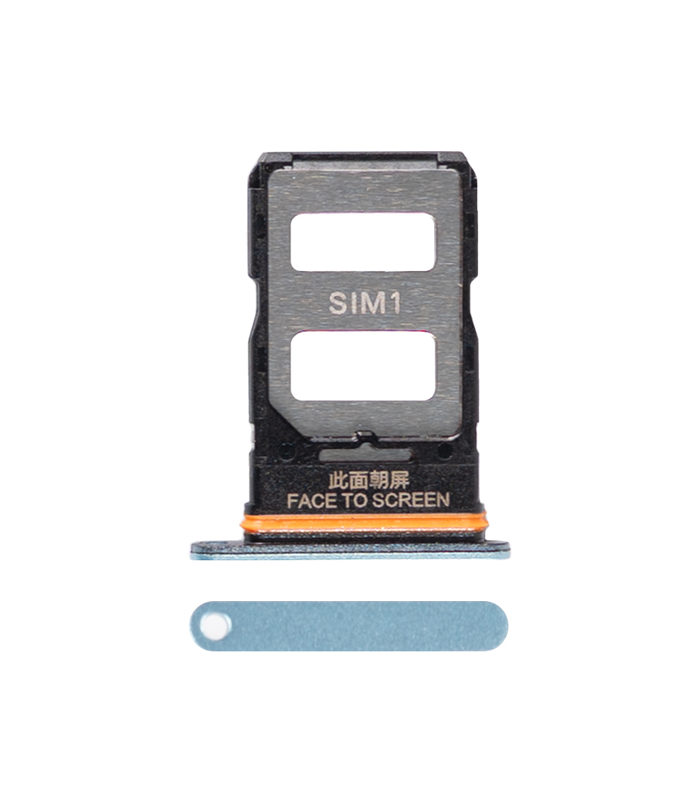 Xiaomi Poco X6 (23122PCD1G, 23122PCD1I) Sim Card Holder Blue OEM