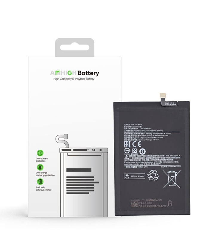 Xiaomi Redmi 10A (220233L2C) Redmi 10C (220333QBI) Battery BN5G - 5000mAh (AMHigh Premium)