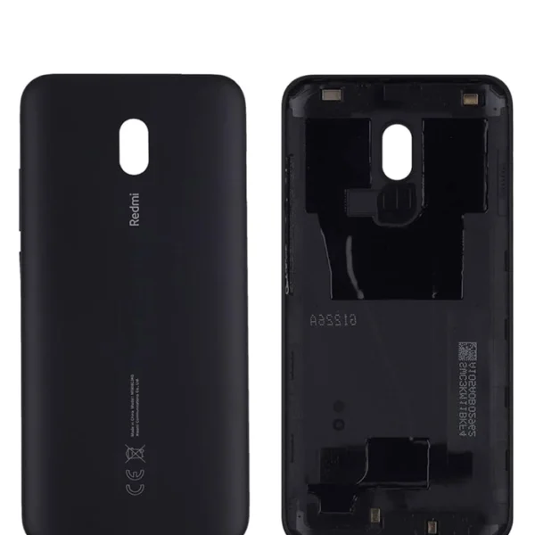 Xiaomi Redmi 8A (MZB8458IN) Back Cover Midnight Black Without Lens Service Pack