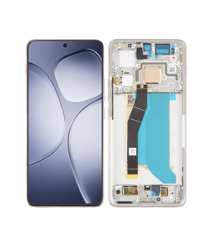 Xiaomi Redmi K70 Ultra Display And Digitizer With Frame White OEM