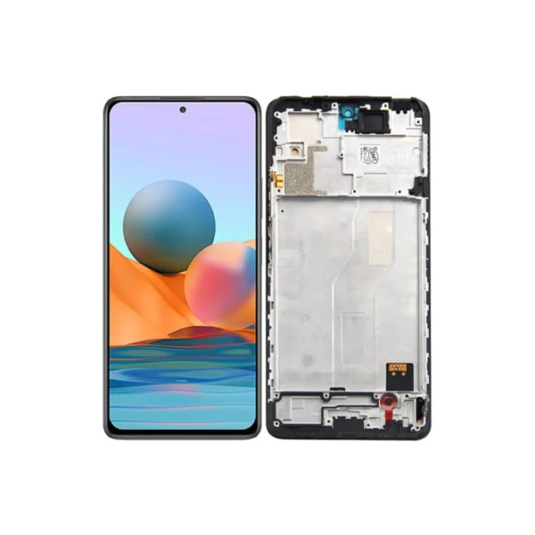 Xiaomi Redmi Note 10 Pro 4G Display Complete + Frame (56000200K600) - Onyx Grey