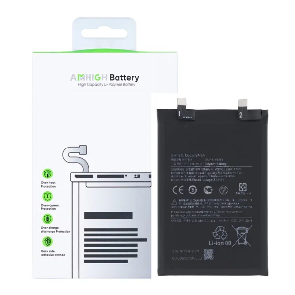 Xiaomi Redmi Note 11 Pro (2201116TG), 11 Pro 5G (21091116I) Battery BM5A - 5000mAh (AMHigh Premium)