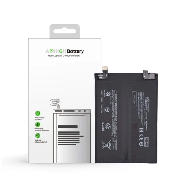 Xiaomi Redmi Note 11 Pro+ 5G (21091116UG 21091116UC) Battery BP47 - 4500mAh (AMHigh Premium)