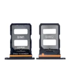 Xiaomi Redmi Note 12 Pro Plus (22101316UG) Sim Card Holder Black OEM