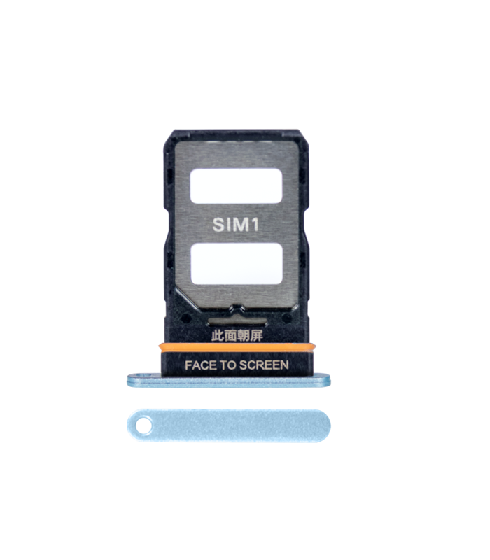 Xiaomi Redmi Note 12 Pro Plus (22101316UG) Sim Card Holder Blue OEM