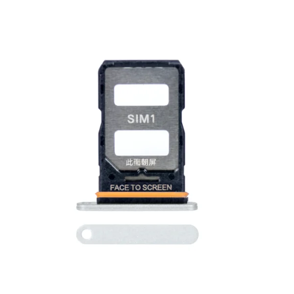 Xiaomi Redmi Note 12 Pro Plus (22101316UG) Sim Card Holder White OEM