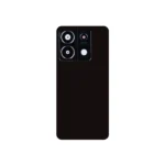 Xiaomi Redmi Note 13 Pro 5G (2312DRA50C, 2312CRAD3C) Back Cover Black With Lens OEM