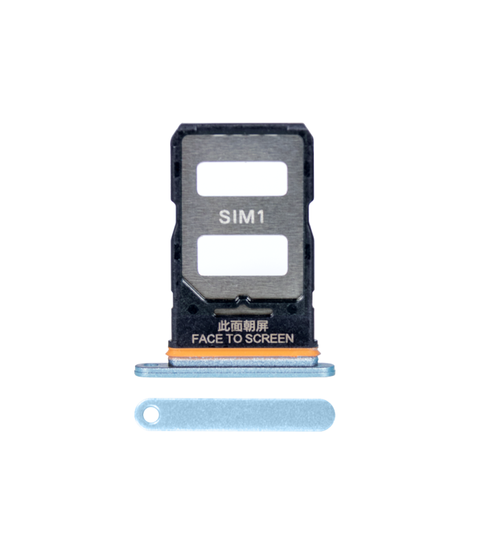 Xiaomi Redmi Note 13 Pro 5G (2312DRA50C, 2312CRAD3C) Sim Card Holder Blue OEM