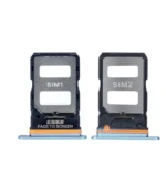 Xiaomi Redmi Note 13 Pro 5G (2312DRA50C, 2312CRAD3C) Sim Card Holder Blue OEM