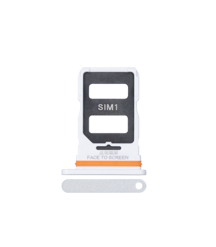 Xiaomi Redmi Note 13 Pro 5G (2312DRA50C, 2312CRAD3C) Sim Card Holder White OEM