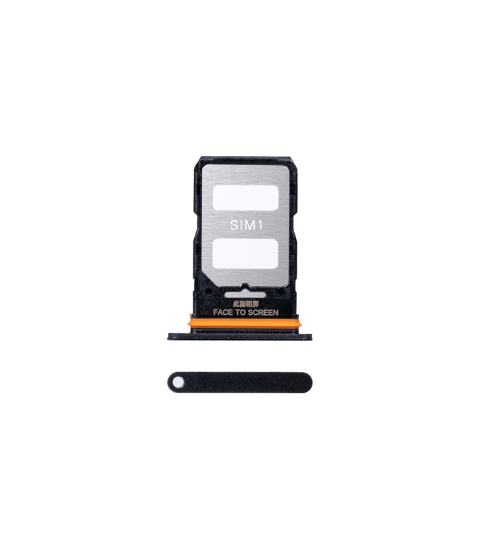 Xiaomi Redmi Note 13 Pro Plus (23090RA98G) Sim Card Holder Black OEM