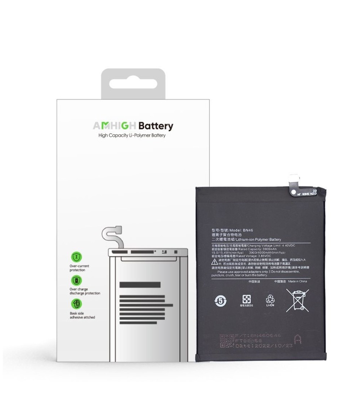 Xiaomi Redmi Note 6, Note 8, Note 8T Battery BN46 4000mAh (AMHigh Premium)