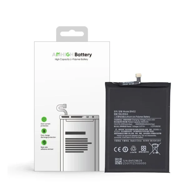 Xiaomi Redmi Note 9 Pro (M2003J6B2G), Redmi Note 10 Pro 4G (M2101K6G) Battery 5020mAh (AMHigh Premium)