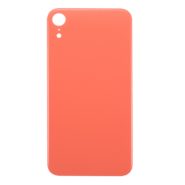 iPhone XR Back Glass With Logo - Orange