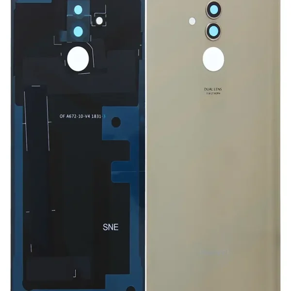 Huawei Mate 20 Lite Back Cover Platinum Gold With Lens OEM