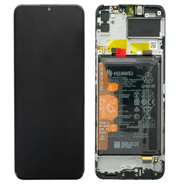Huawei Y6P OEM Service Part Screen Incl. Battery - Black