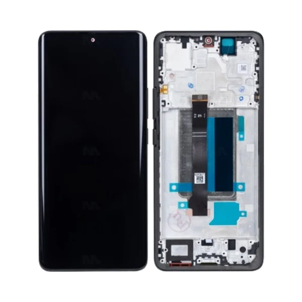 Xiaomi Redmi Note 13 Pro Plus 5G LCD Display And Digitizer With Frame Black OEM