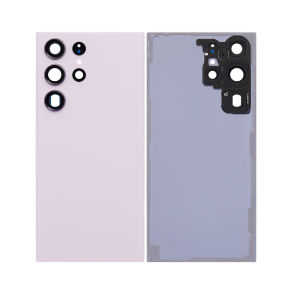 Samsung Galaxy S23 Ultra S918B Back Cover Lavender With Lens OEM