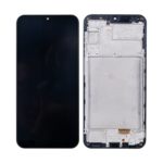 Samsung Galaxy A30s LCD Display With Frame Soft-OLED - Black