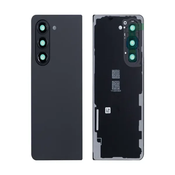Samsung Galaxy Z Fold 5 Back Cover Phantom Black With Lens OEM