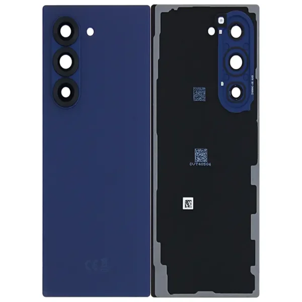 Samsung Galaxy Z Fold6 Back Cover Navy With Lens Service Pack