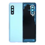 Samsung Galaxy Fold 5G Back Cover Space Silver With Lens Service Pack