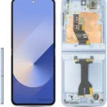 Samsung Galaxy Z Flip 6 LCD Display With Frame Service Pack - Blue