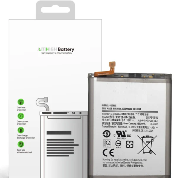 For Samsung Galaxy A32 5G A326B A42 5G A426B A72 A725F-A726B M22 M225F M32 M325F Battery EB-BA426ABY (AMHigh Premium)