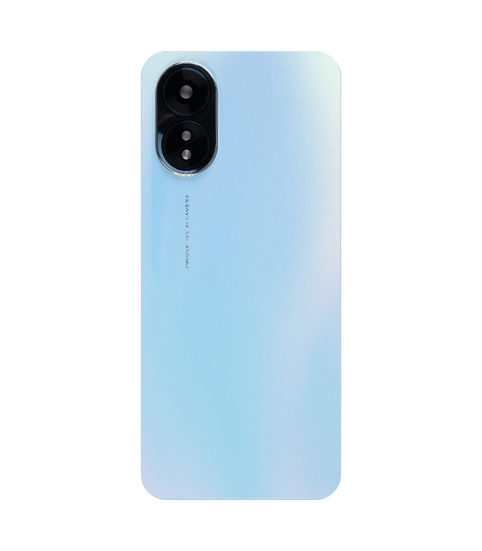 Oppo A18 (CPH2591) Back Cover Glowing Blue With Lens OEM