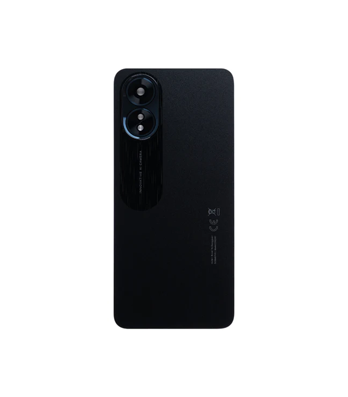 Oppo A38 (CPH2579) Back Cover Glowing Black With Lens OEM