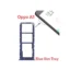 Oppo A5 (2020) Sim Card Holder Blue OEM