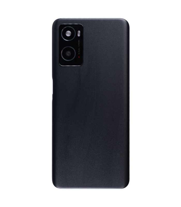 Oppo A76 (CPH2375) Back Cover Glowing Black With Lens OEM
