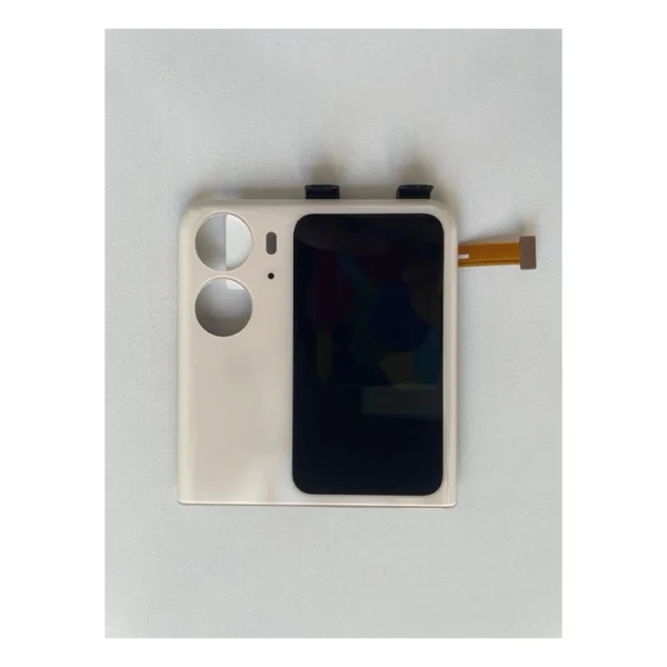Oppo Find N2 Flip (CPH2437) Sub Display And Top Back Cover Gold Without Lens OEM
