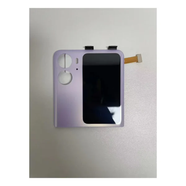 Oppo Find N2 Flip (CPH2437) Sub Display And Top Back Cover Moonlit Purple Without Lens OEM