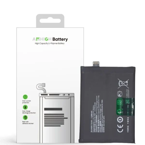 Oppo Find X5 (CPH2307) Battery - BLP891 - 4800mAh (AMHigh Premium)