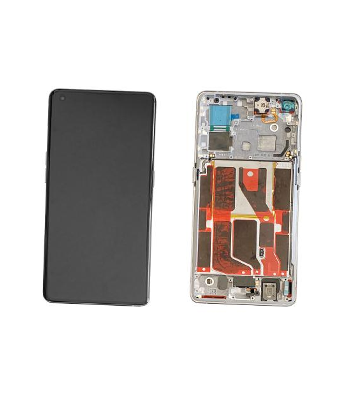 Oppo Find X5 (CPH2307) Display And Digitizer With Frame White OEM