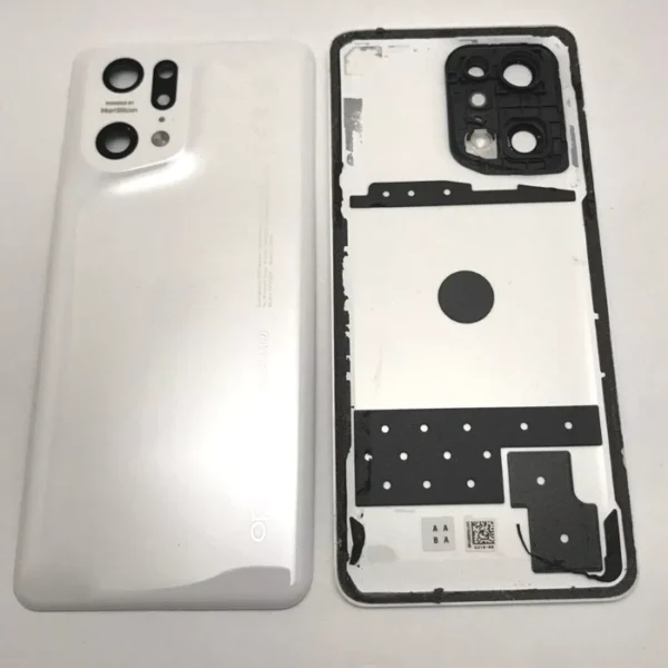 Oppo Find X5 Pro Back Cover Ceramic White With Lens OEM