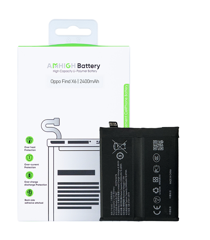 Oppo Find X6 (PGFM10) Battery BLP967 - 4800mAh (AMHigh Premium)
