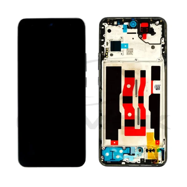 Oppo Reno 12 Pro (CPH2629) DIsplay And Digitizer With Frame Nebula Silver Service Pack