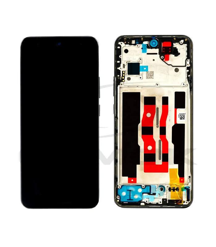 Oppo Reno 12 Pro (CPH2629) DIsplay And Digitizer With Frame Nebula Silver Service Pack