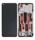 Oppo Reno7 Z 5G, Reno 8 Lite, Reno 6 Z 5G Display And Digitizer With Frame Black Soft-OLED