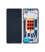 Oppo Reno9 (PHM110), Reno9 Pro (PGX110) Display And Digitizer With Frame Gold OEM