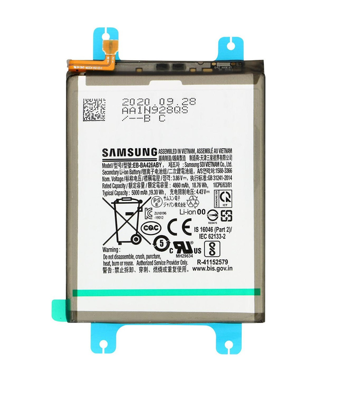 Samsung Galaxy EB-BA426ABY Battery (GH82-24377A GH82-25123A) - 5000 mAh