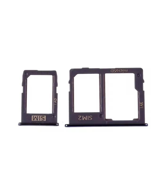 Samsung Galaxy J4 Plus (SM-J415) Galaxy J6 Plus (SM-J610) Sim + MicroSD Holder - Black
