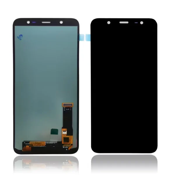Samsung Galaxy J8 J810F Display And Digitizer Black Soft-OLED