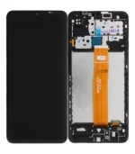 Samsung Galaxy M12 M127F Display And Digitizer With Frame Black Soft-OLEDaa