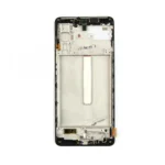 Samsung Galaxy M52 5G (SM-M526B) Display With Frame Black Soft-OLED