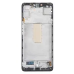 Samsung Galaxy M54 5G M546B Display And Digitizer With Frame Black Soft-OLED