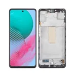 Samsung Galaxy M54 5G M546B Display And Digitizer With Frame Black Soft-OLED