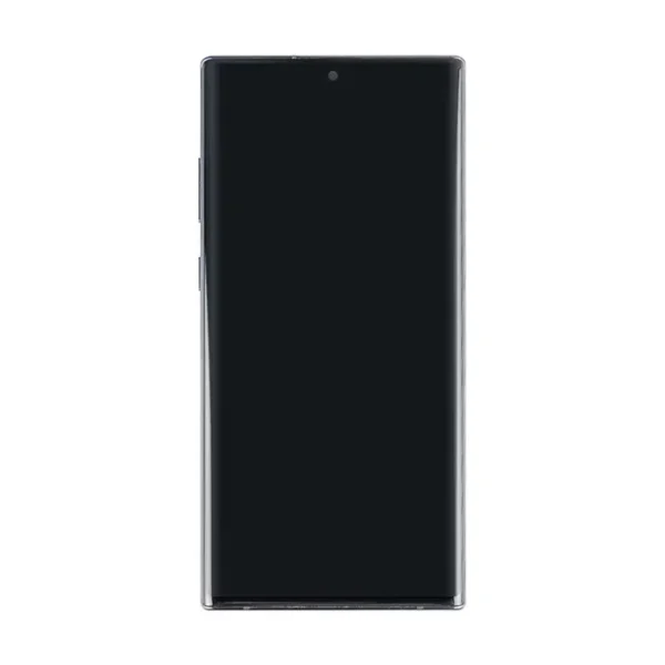 Samsung Galaxy Note 10 Plus 5G Display With Frame Aura Black Pulled
